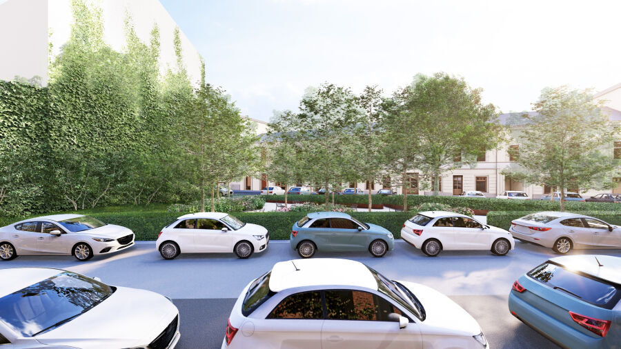 zielona piwna wizualizacja