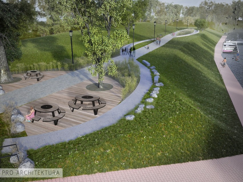 Będą duże zmiany na Bagrach. Tak będzie wyglądało połączenie północnej i wschodniej części parku