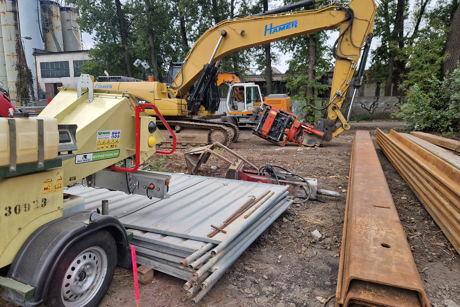 Ruszył I etap inwestycji odwodnieniowej na os. Kabel