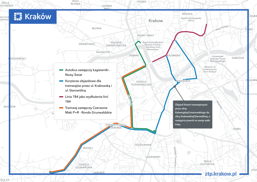 Od soboty remont Mostu Grunwaldzkiego!